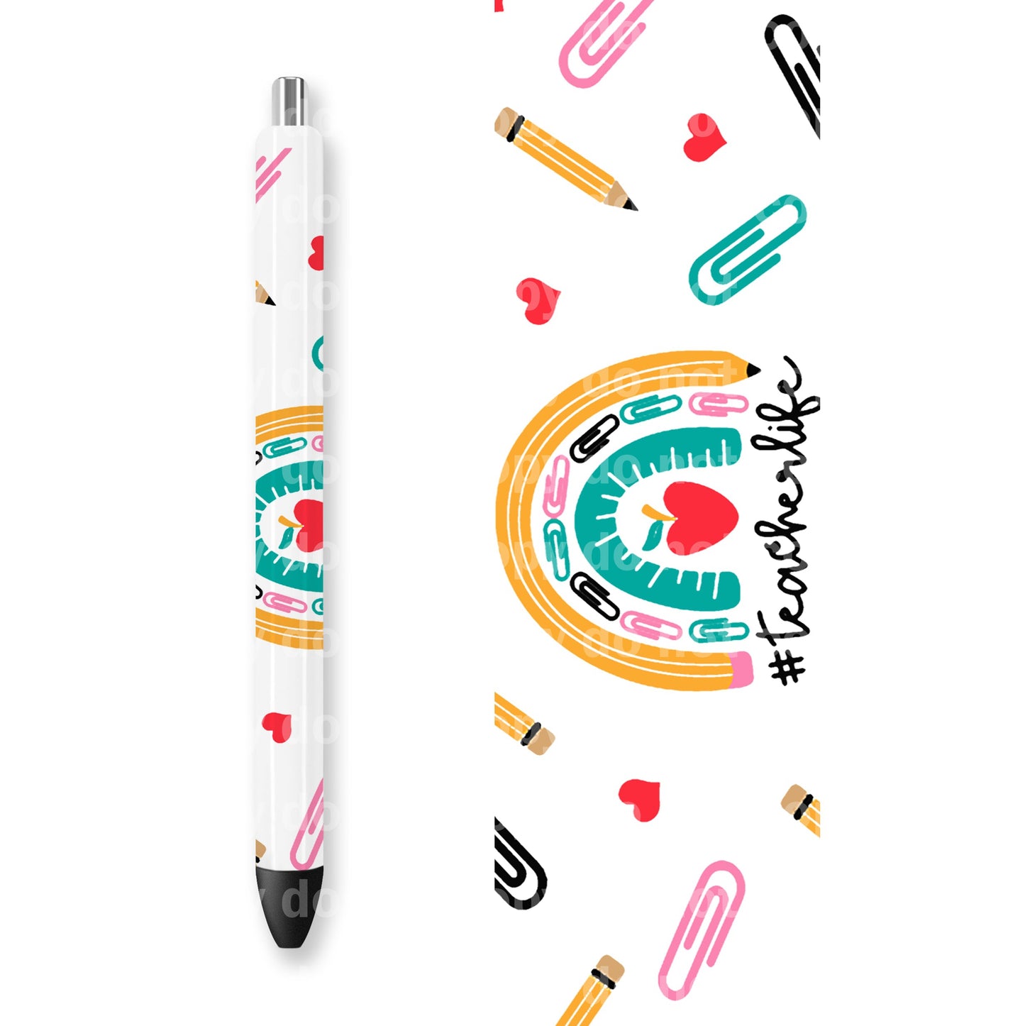 Teacher Life Pen Wrap