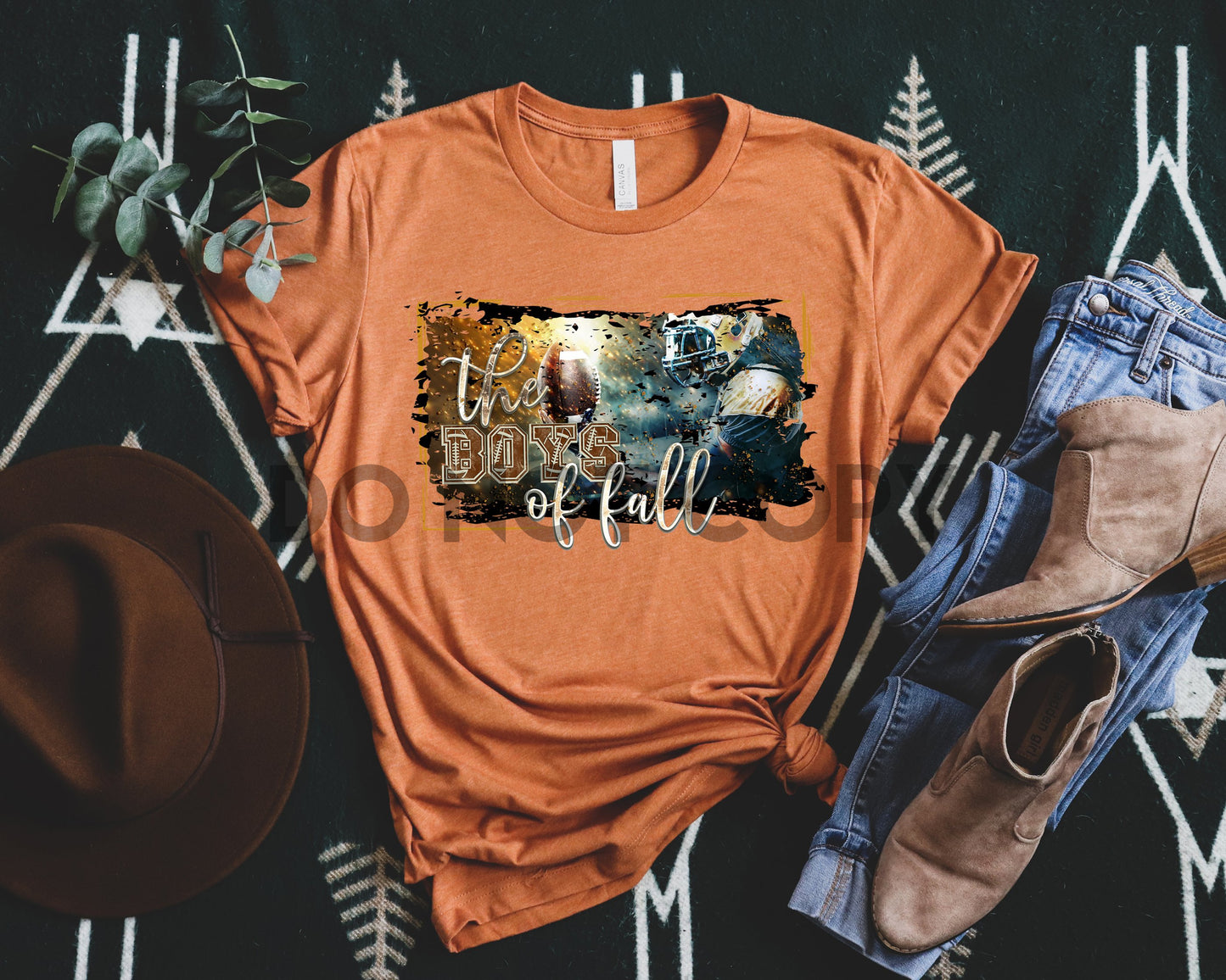 The Boys of Fall HIGH HEAT Full color Screen Print transfer