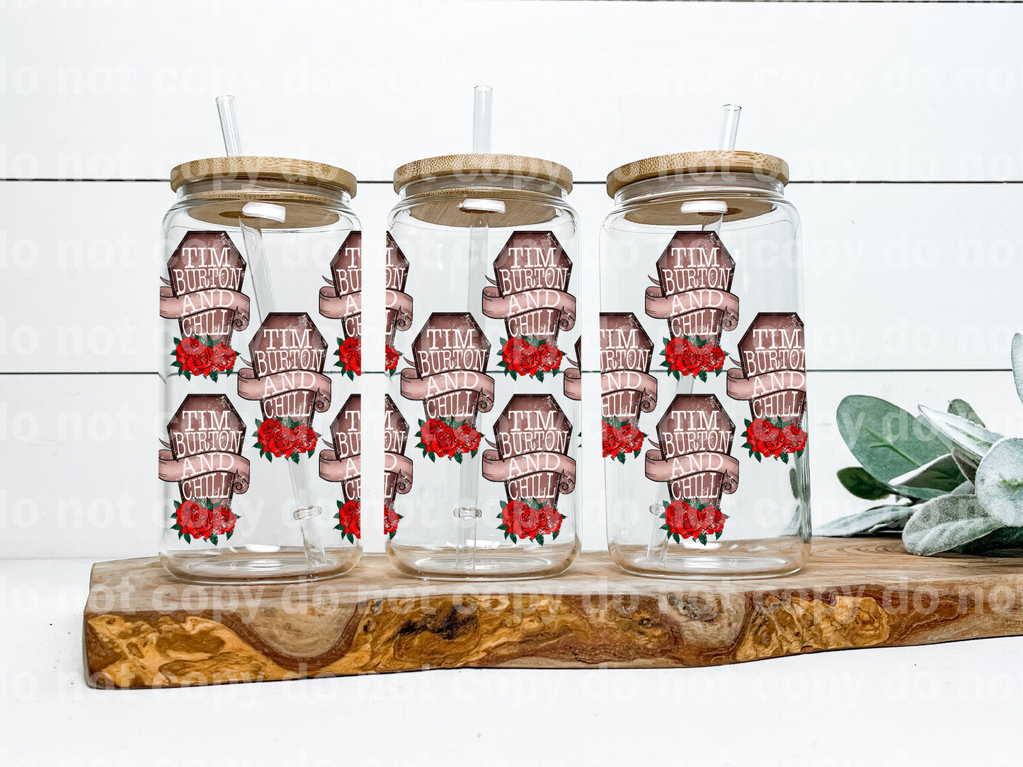 Envoltura de taza Tim And Chill de 16 oz