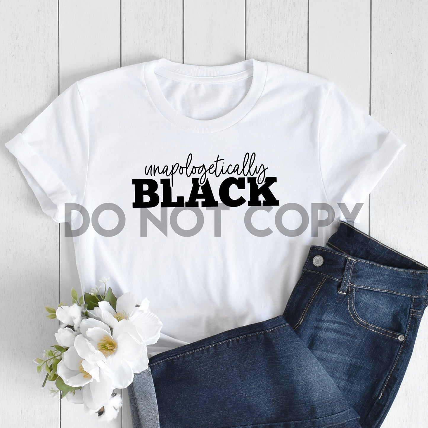 Unapologetically Black Sublimation Print