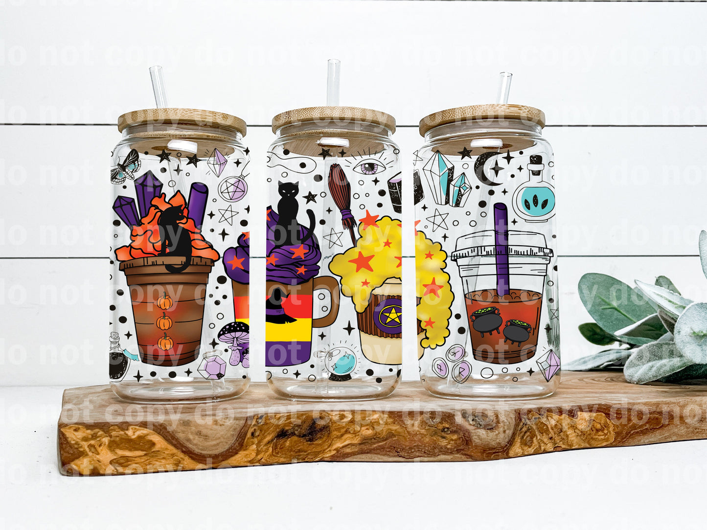 Witch Drinks 16oz Cup Wrap