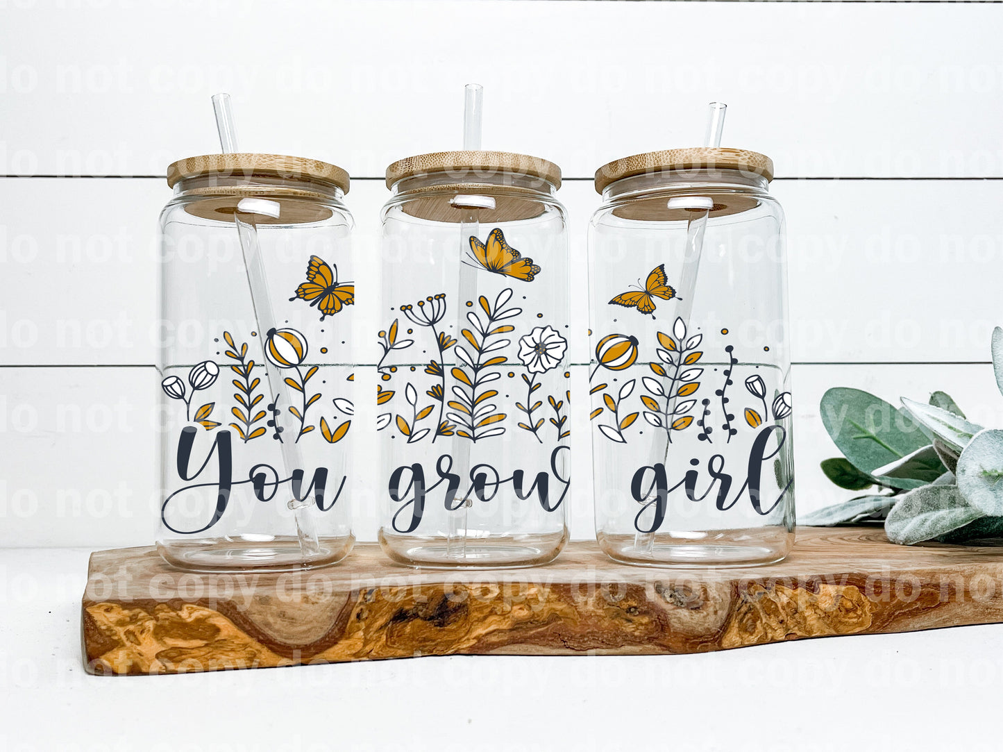 You Grow Girl 16oz Cup Wrap