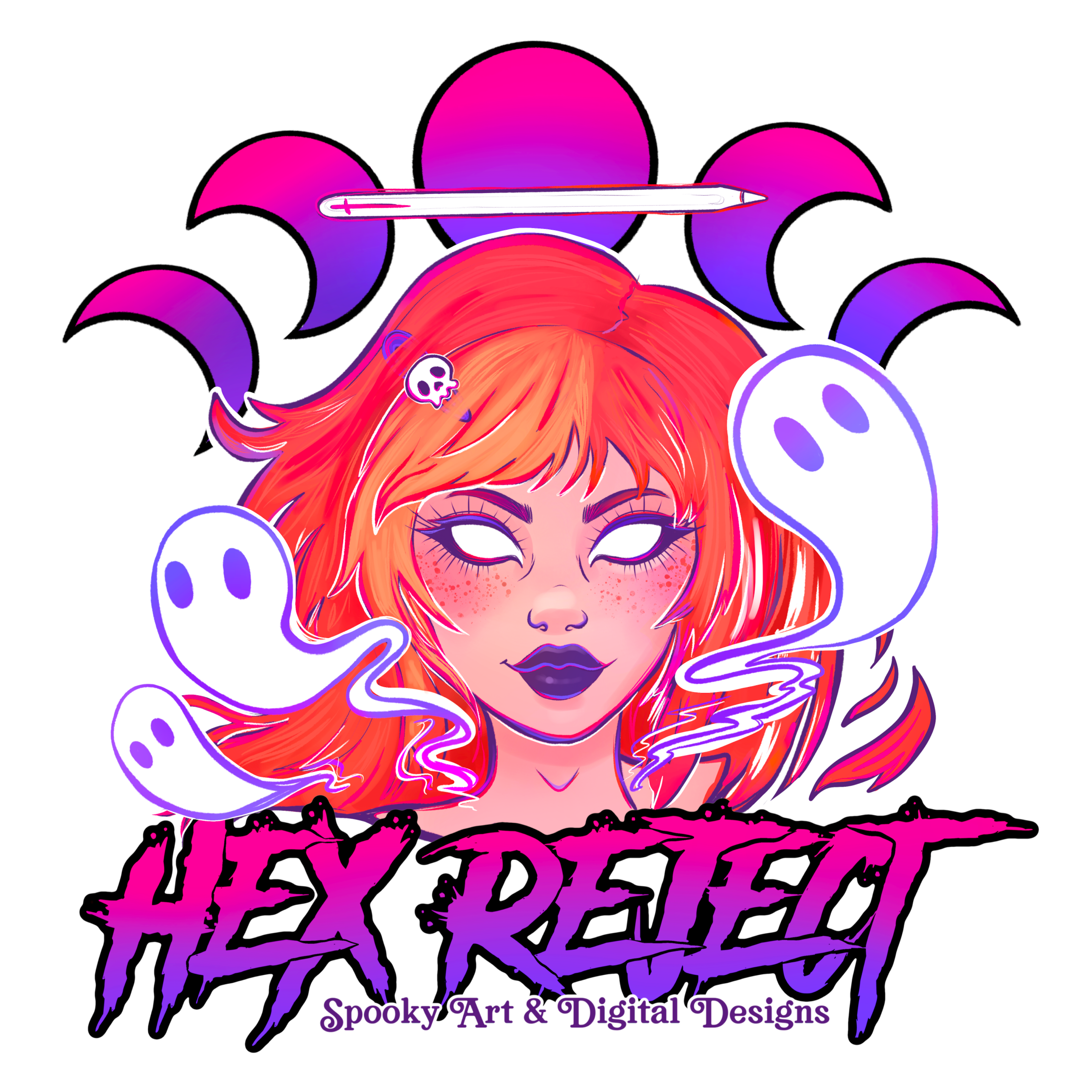 Designer Spotlight - Hex Reject Spooky Art and Digital Designs