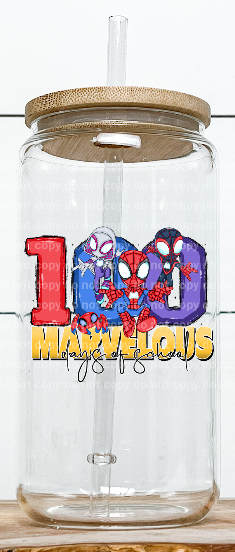 100 Marvelous Days Of School Spidey