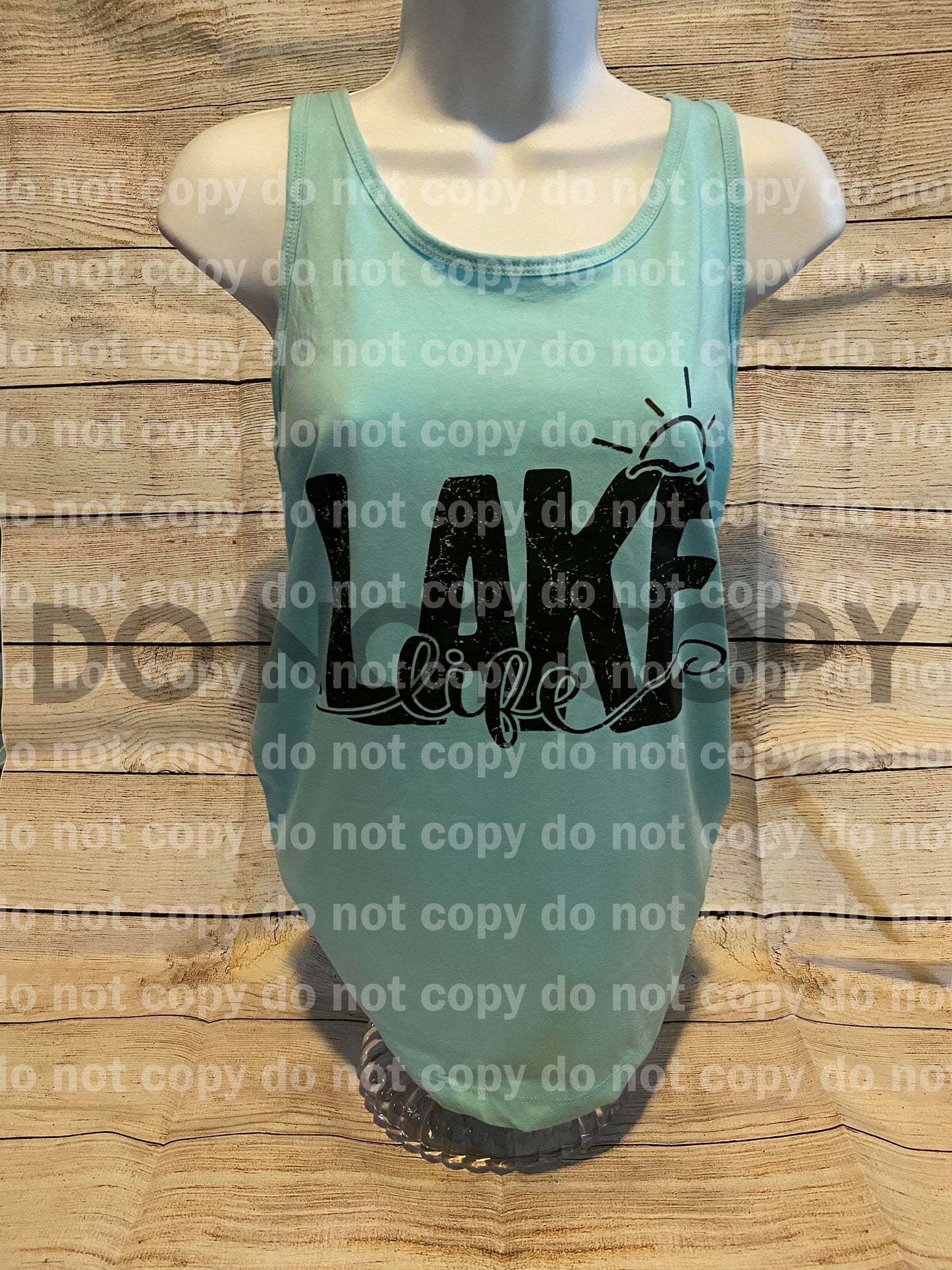 Lake Life Distressed Dream Print or Sublimation Print