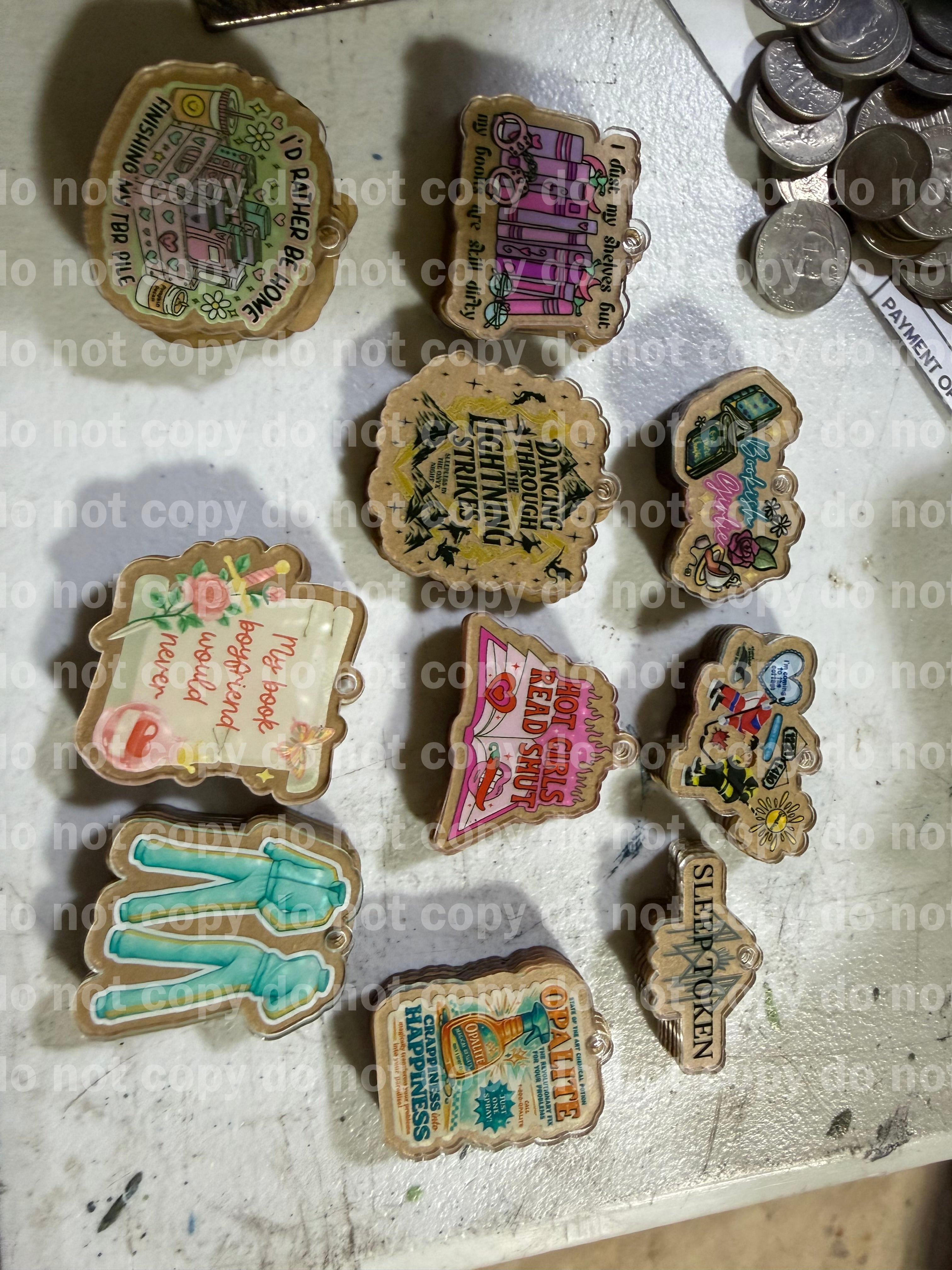 Print and cut material sheet gang setup - keychain badge reels magnets and more by the sheet