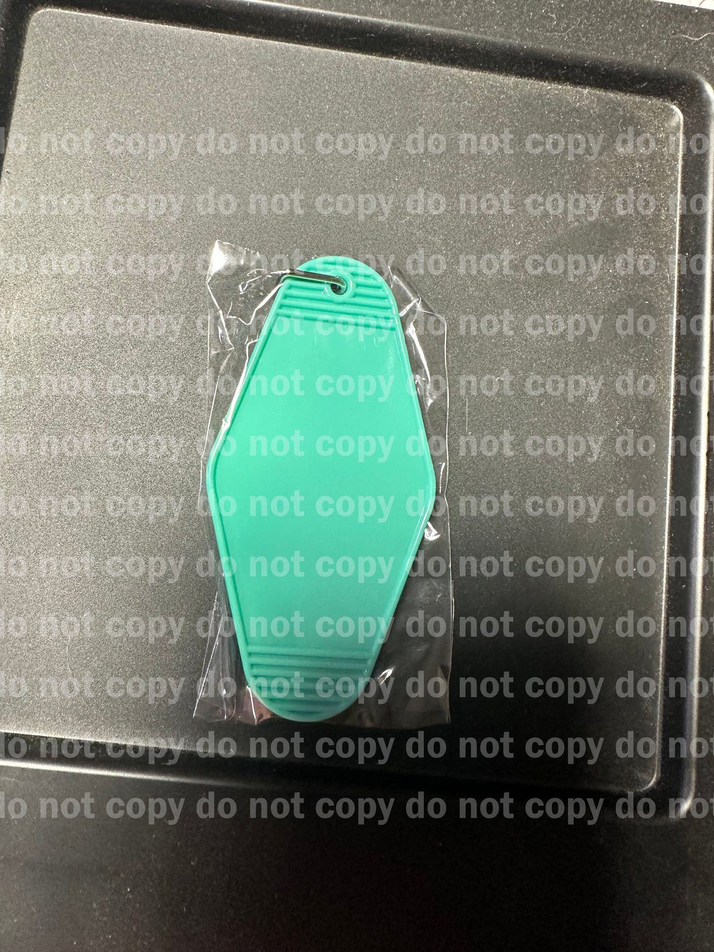 Molded Plastic Keychain Blank