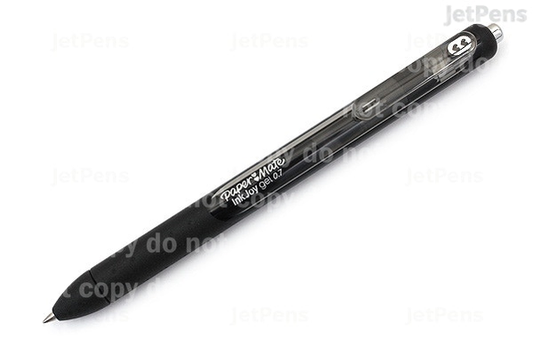 Black Papermate Inkjoy Gel Pen Blank