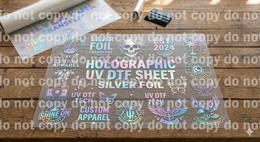 UV DTF, vinilo impreso, hojas grupales de calcomanías de superficie dura por sublimación: utilice nuestro generador de hojas grupales