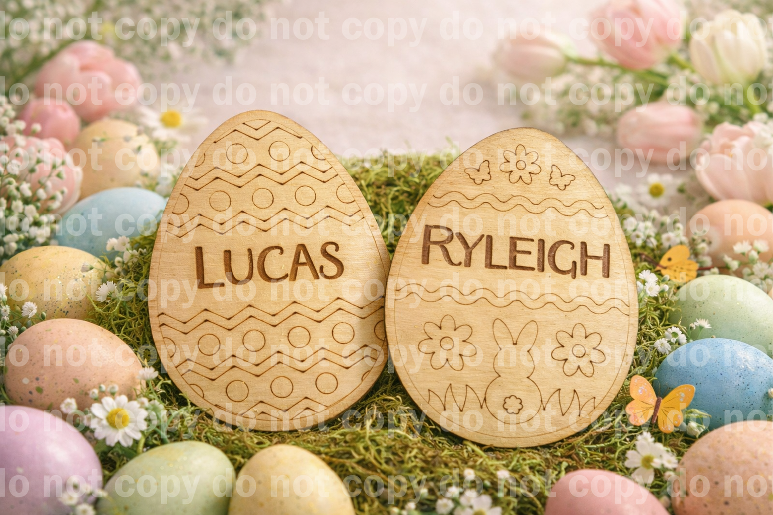 🎨 Personalized Paint-Your-Own Easter Eggs