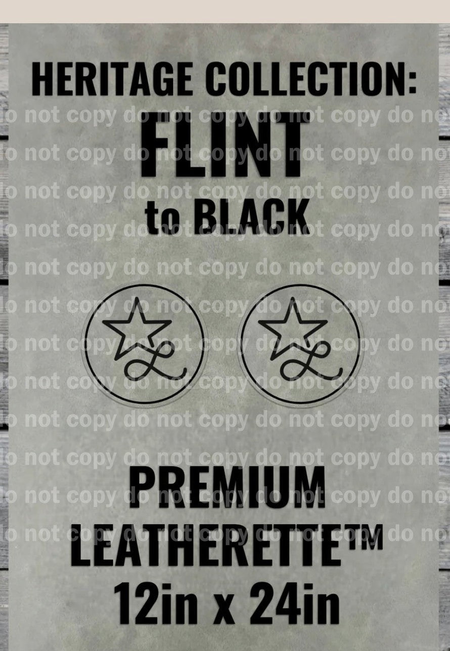 Leatherette patches, custom engraved