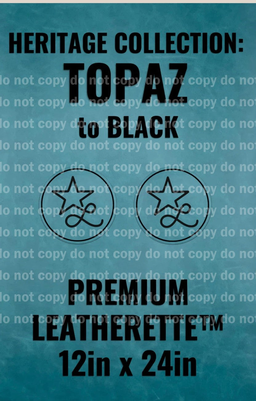 Leatherette patches, custom engraved