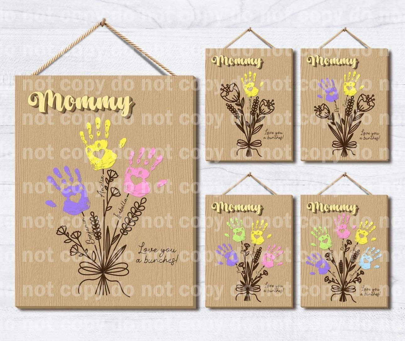 Personalized Handprint Displays – Puttin on the Printz
