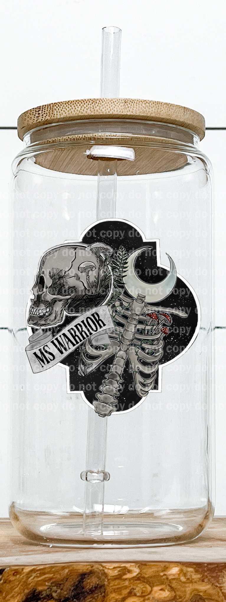 MS Warrior Skull Moon Emblem