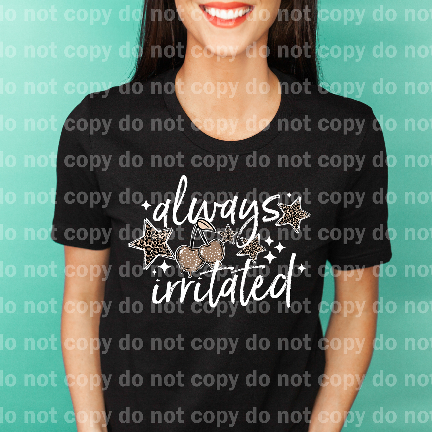 Always Irritated White Font