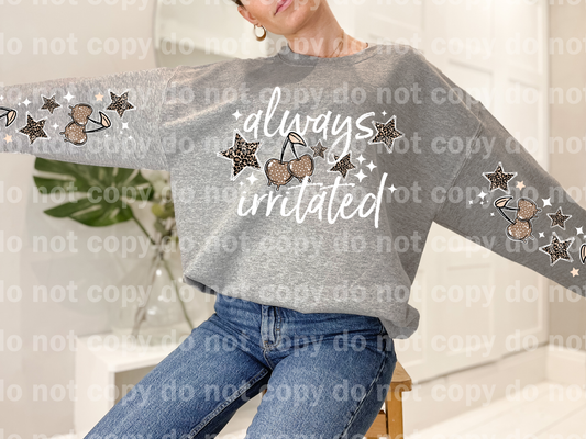 Always Irritated White Font