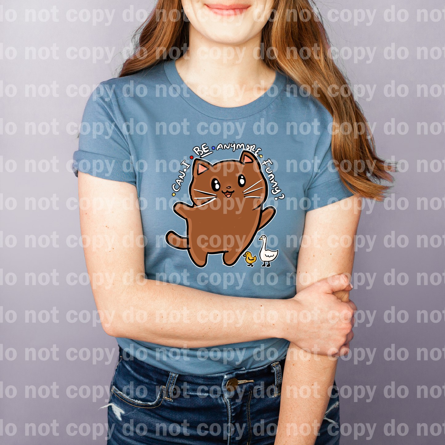 Can I Be Anymore Funny Cat and Duck