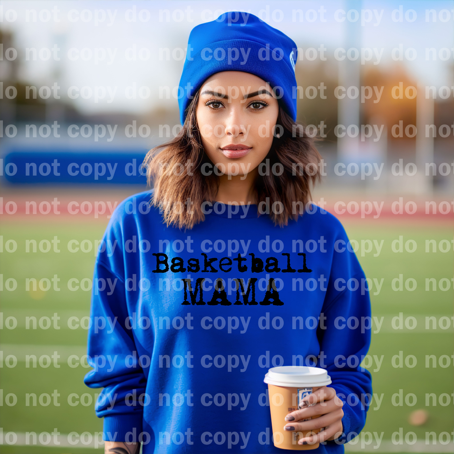 Basketball Mama Black Grunge