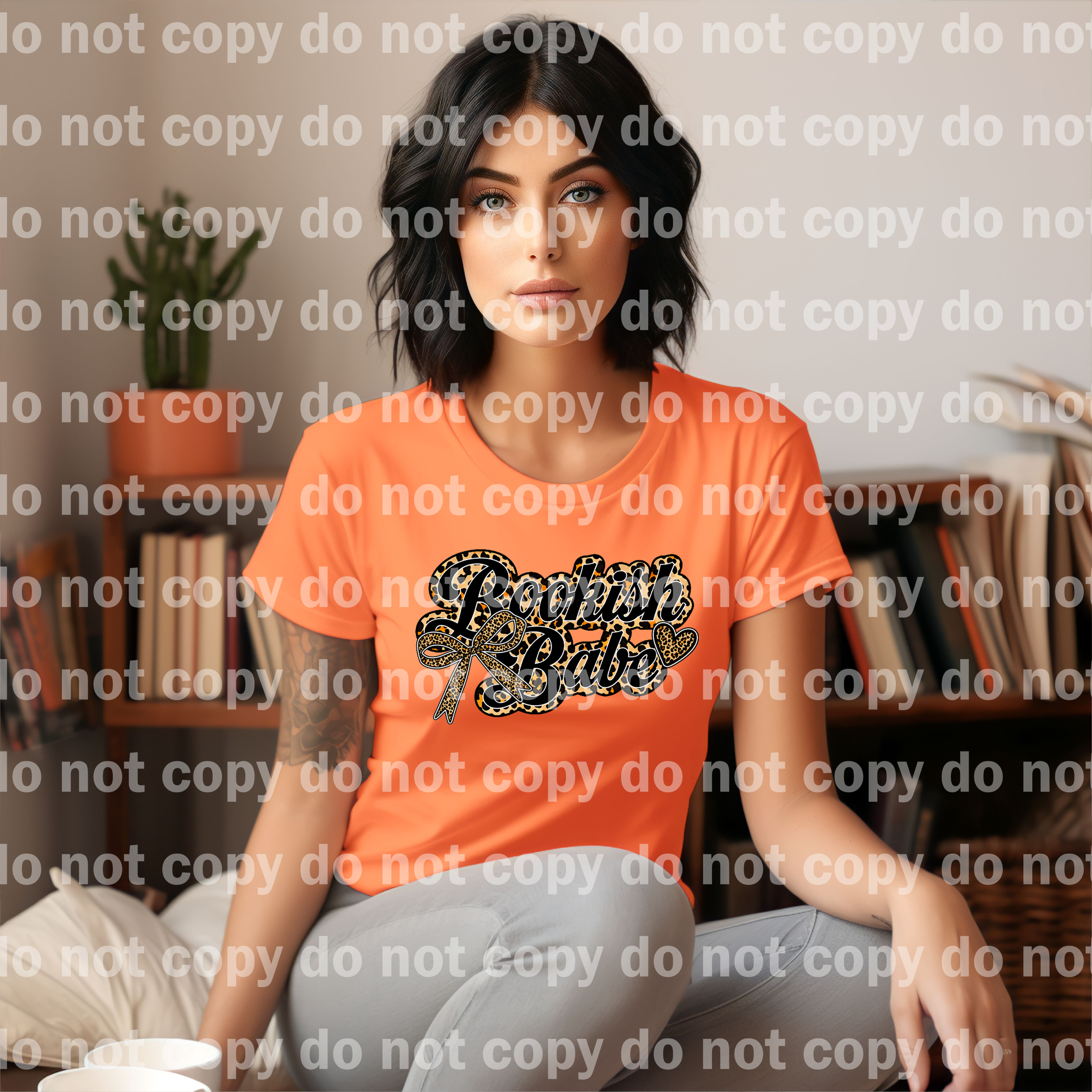 Bookish Babe Leopard Print