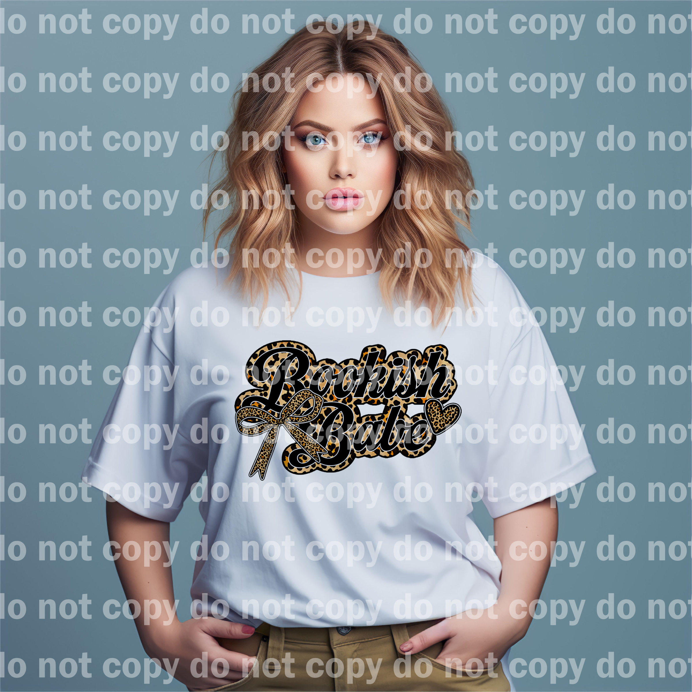 Bookish Babe Leopard Print