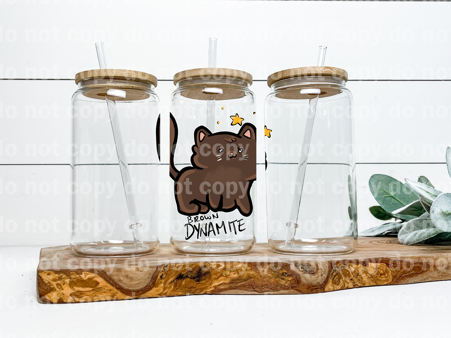 Brown Dynamite Cat