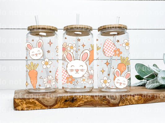 Bunny Carrots Easter 16oz Cup Wrap