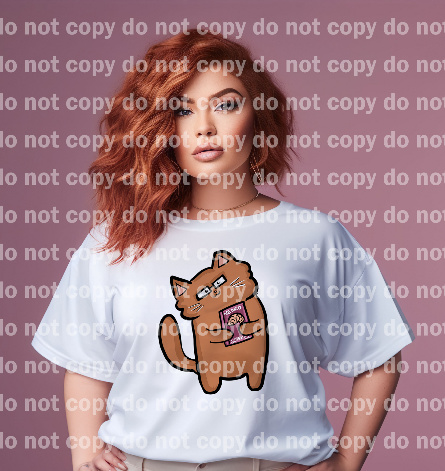 Neuroscience Book Cat