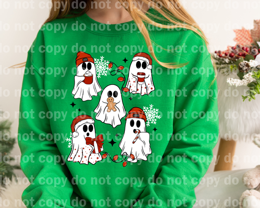 Christmas Ghosts Collage