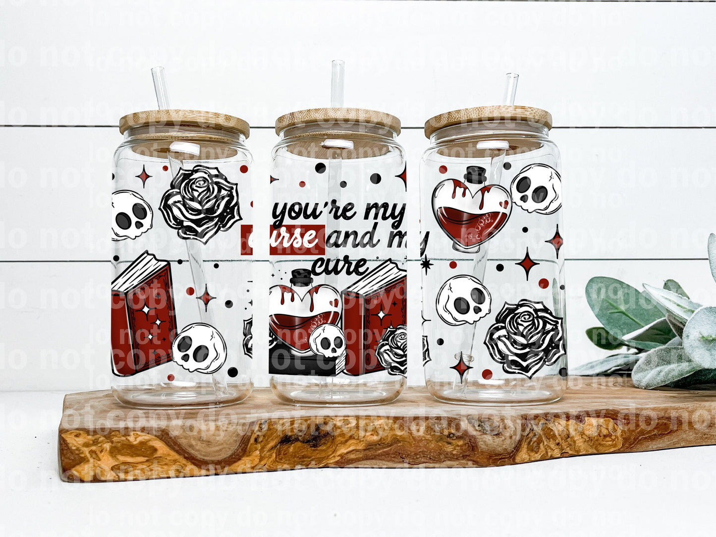 You're My Curse And My Cure 16oz Cup Wrap