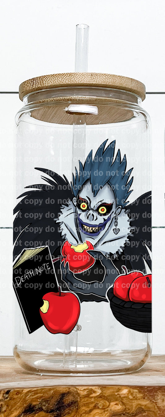 Death Note Giver Villain Decal 3 x 3.2