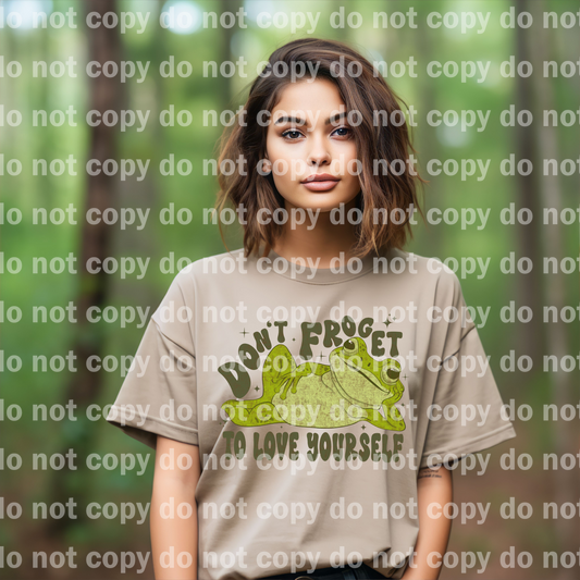 Don't Froget To Love Yourself Stained