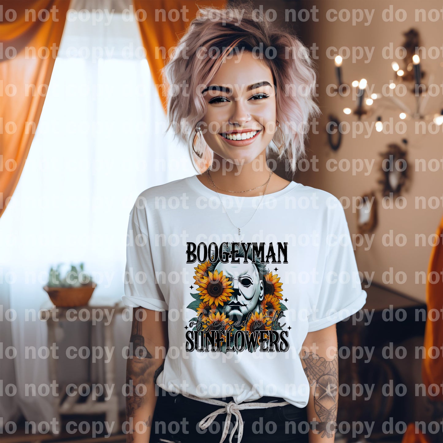 Boogeyman Obsessed with Sunflowers