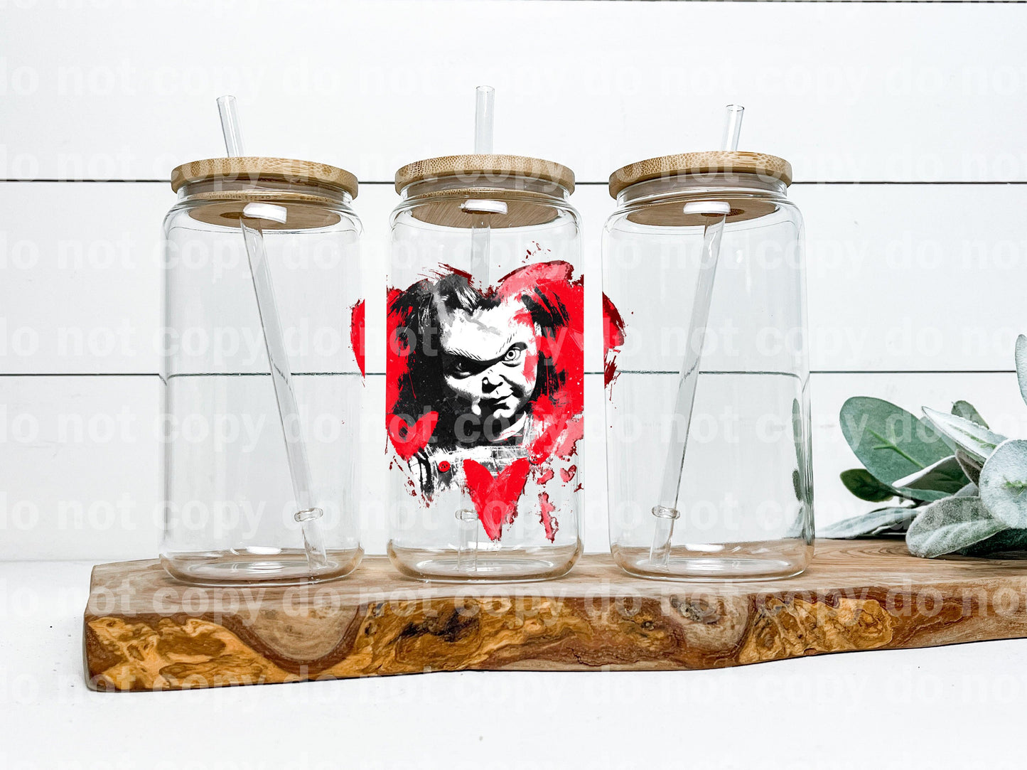 Chucky Drippy Paint Valentine's Heart