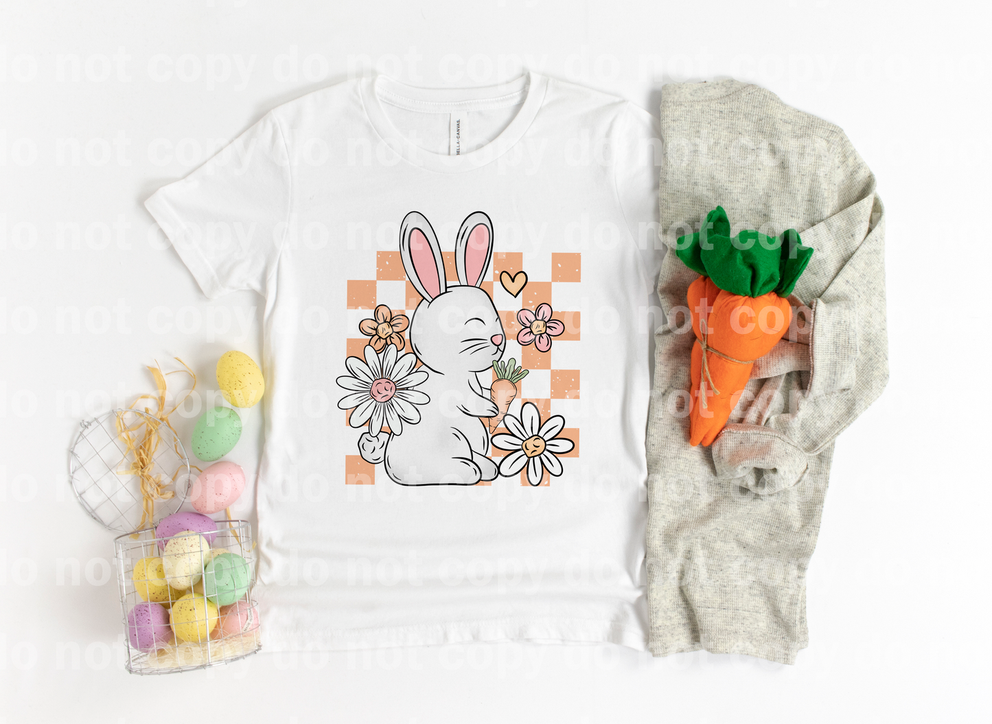 Easter Bunny Checkered
