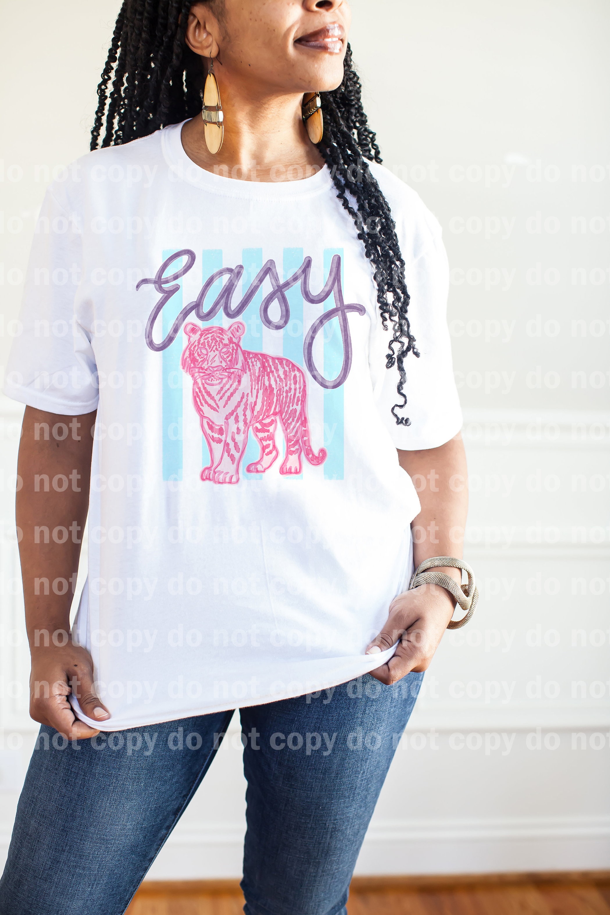 Easy Tiger Turquoise Stripes