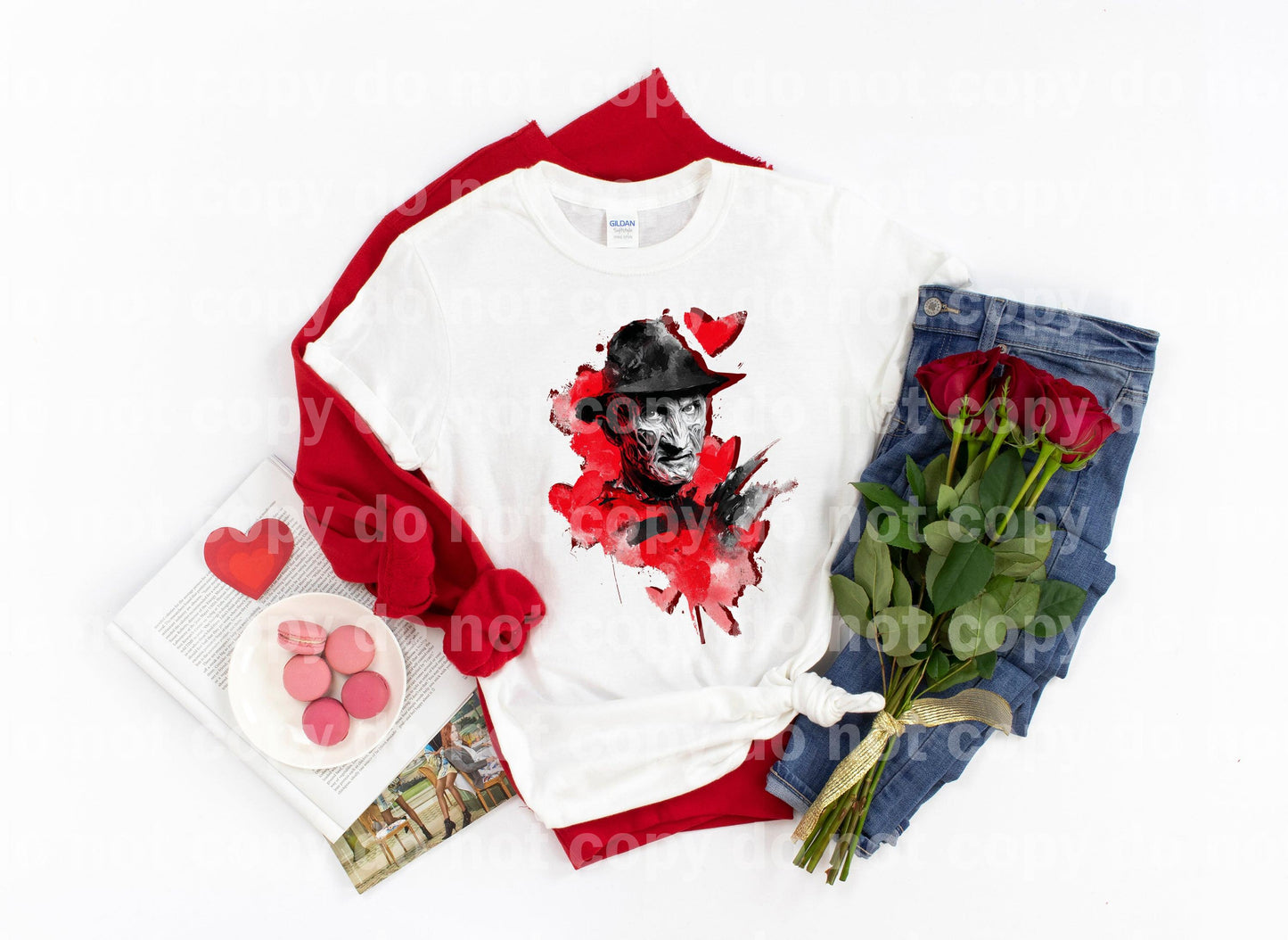 Freddy Drippy Paint Valentine's Heart