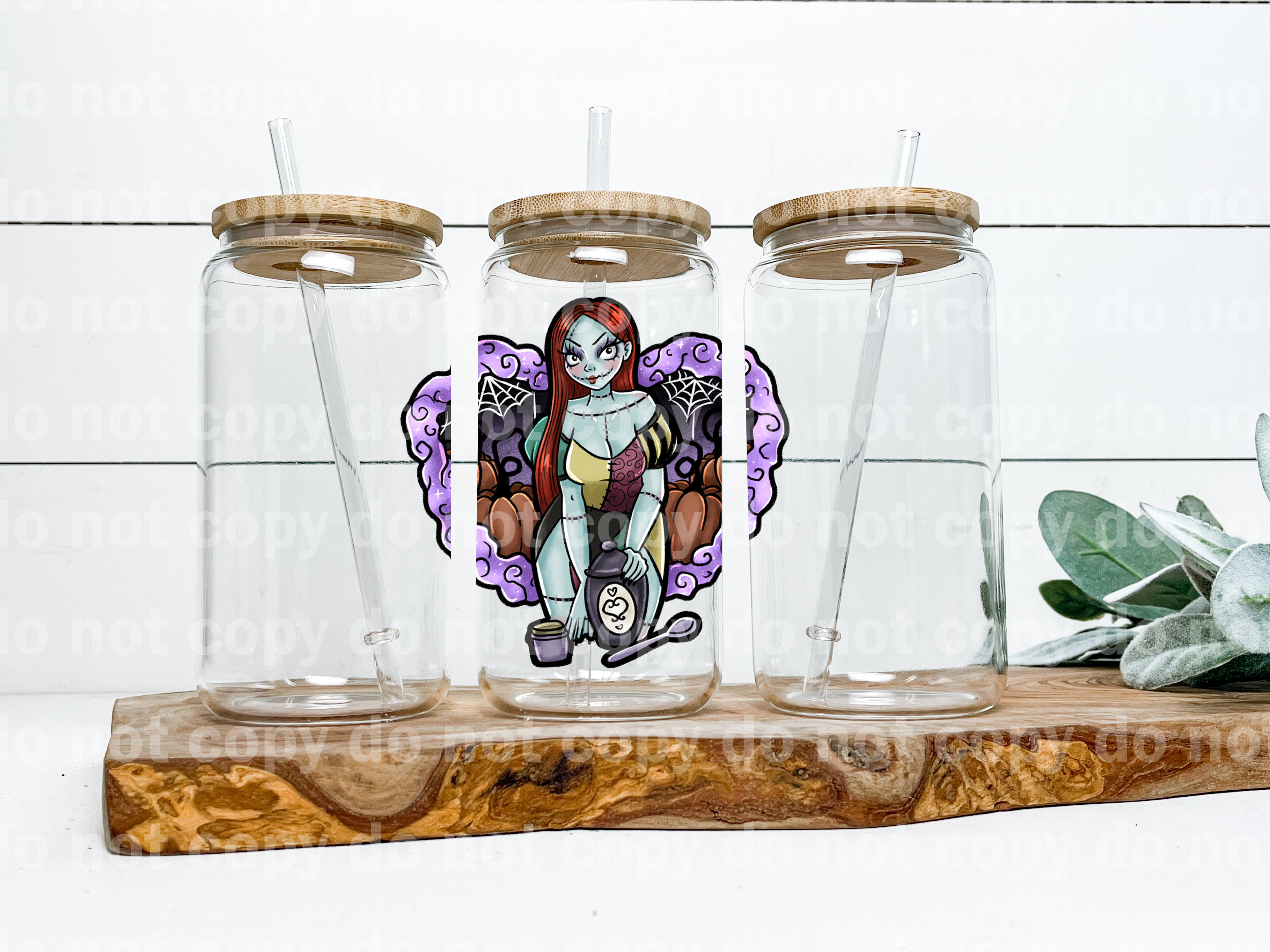 Halloween Queen With Heart and Pumpkin Background