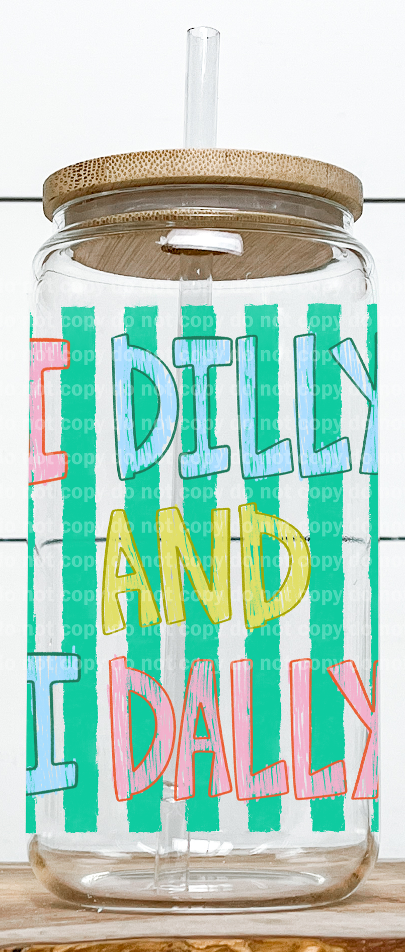 I Dilly And I Dally Stripes