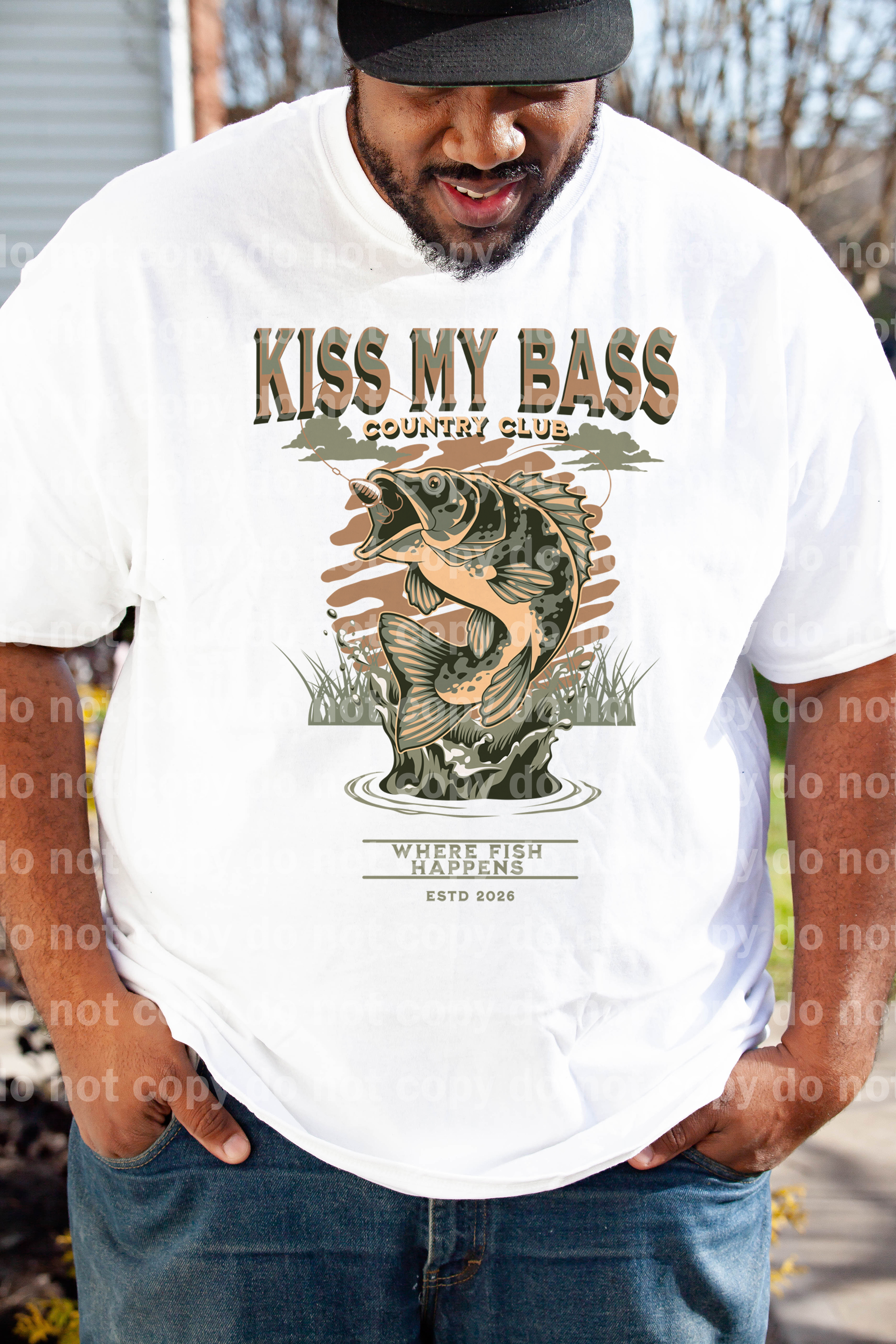 Kiss My Bass Country Club Where Fish Happens