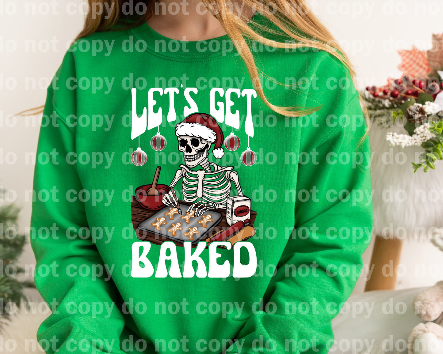 Let's Get Baked Red/Black/White