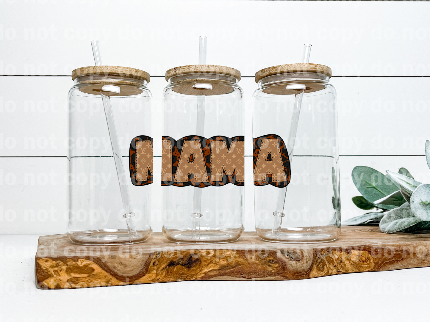 Mama Bougie Faux Embroidery