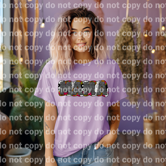 Mama Faux Embroidery