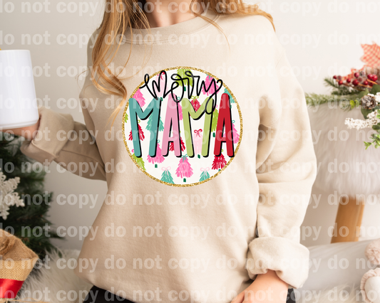 Merry Mama Painted Circle