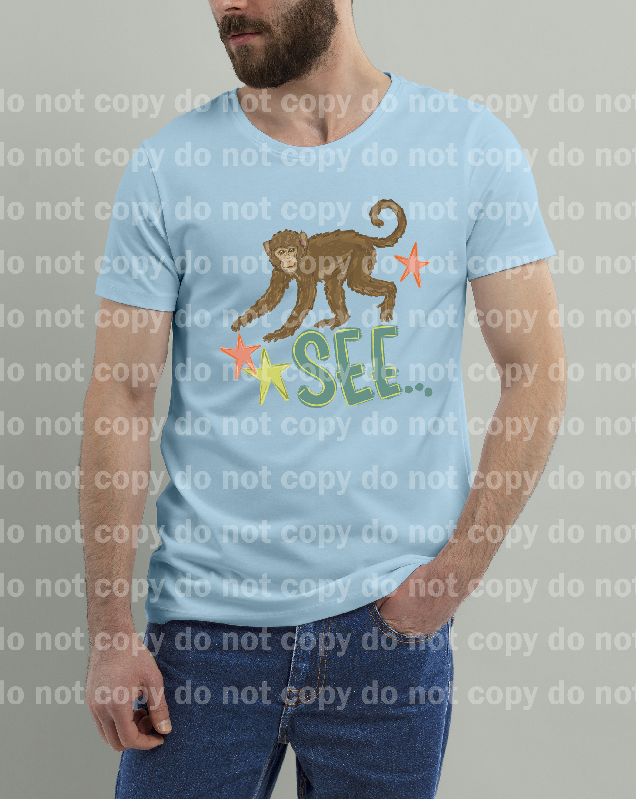 Monkey See Stars Boy Version