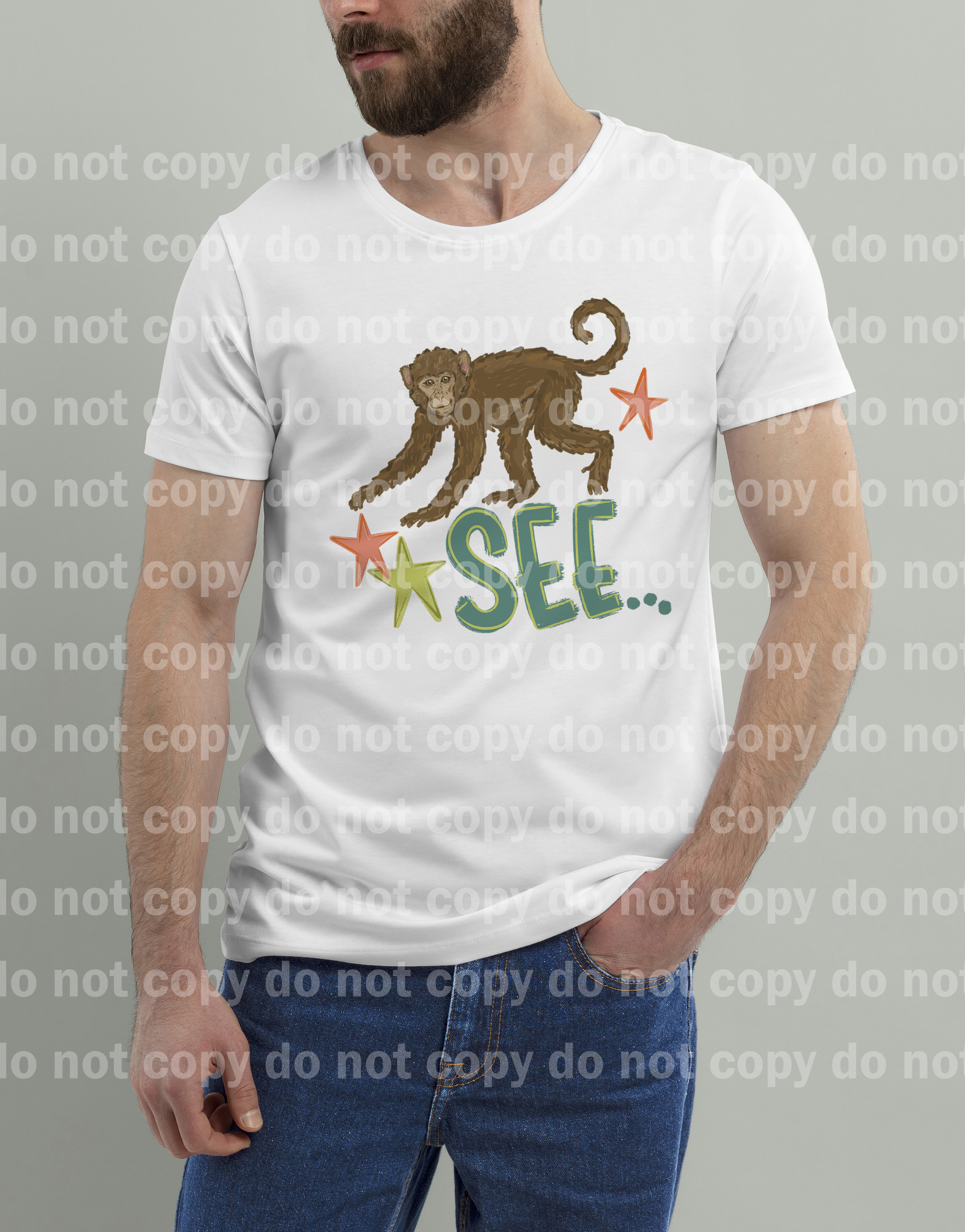 Monkey See Stars Boy Version