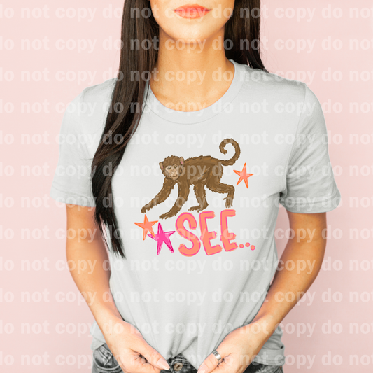 Monkey See Stars Girl Version