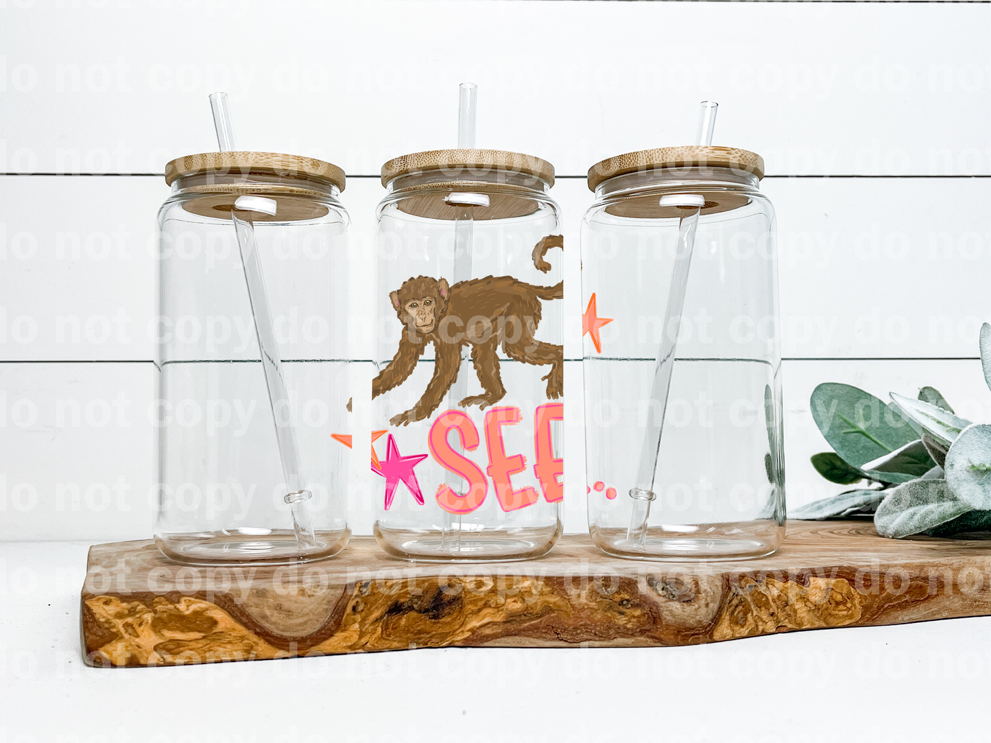 Monkey See Stars Girl Version