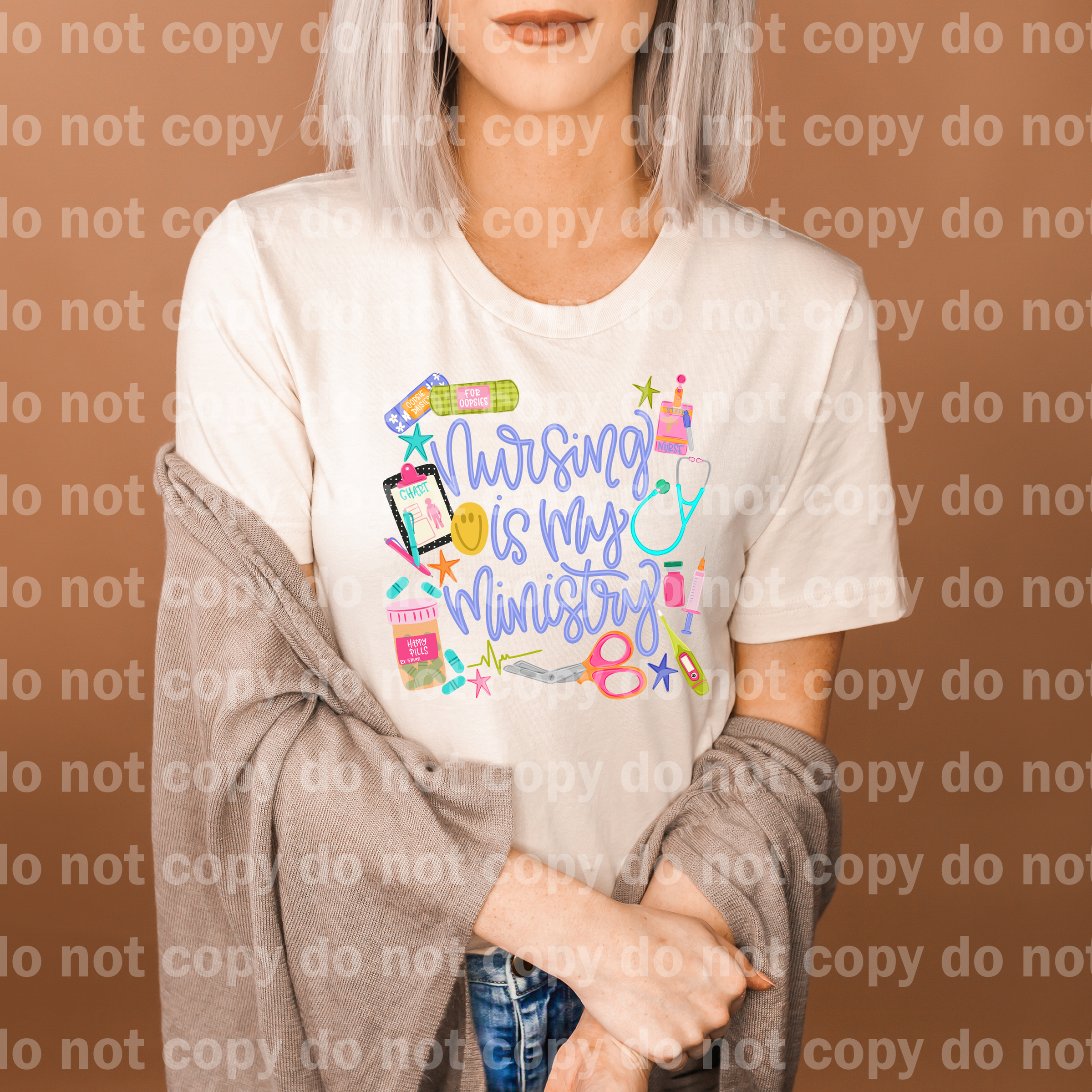 Motherhood Is My Ministry Happy Pill Purple Font