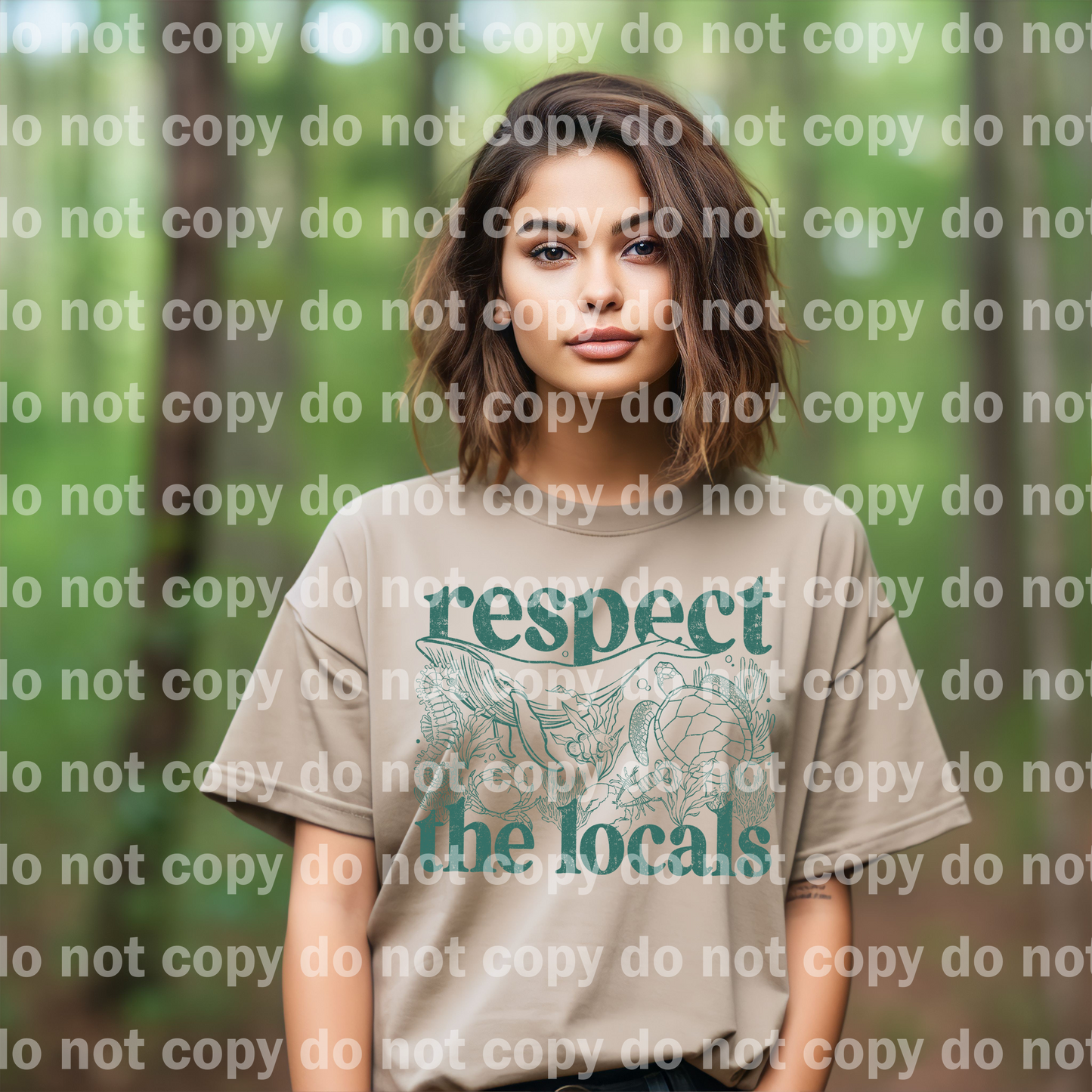 Respect The Locals Grunge