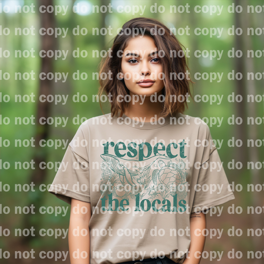 Respect The Locals Grunge